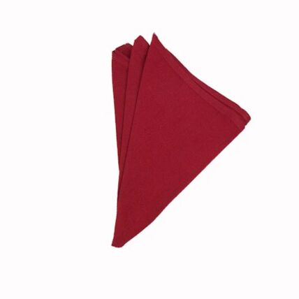 Cotton Burgundy napkin rental