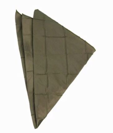 Pintuck Bronze napkin rental