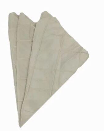 Pintuck Ivory napkin rental