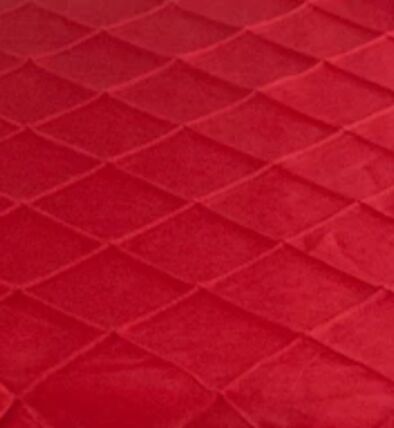 Pintuck Red napkin rental