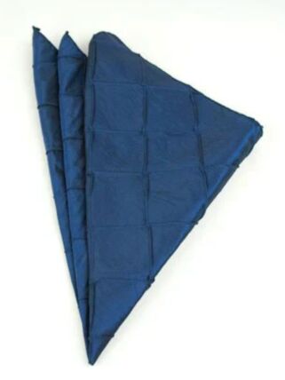 Pintuck Royal Blue napkin rental