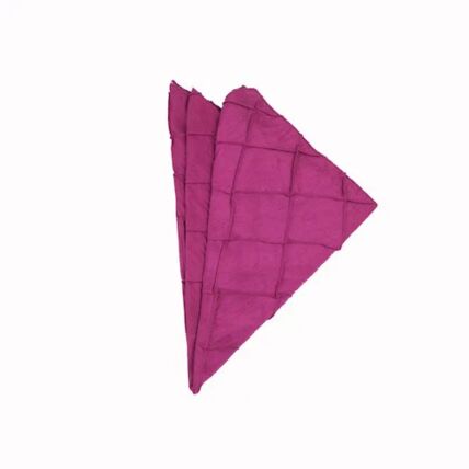 Pintuck Fuchsia napkin rental