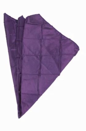 Pintuck Amethyst napkin rental