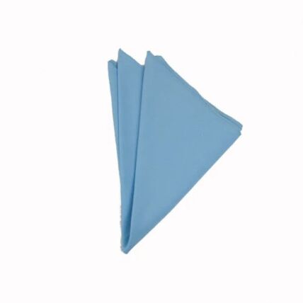 Polyester Baby Blue napkin rental