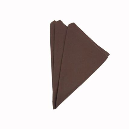 Polyester Chocolate napkin rental