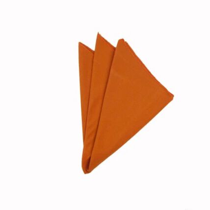Polyester Orange napkin rental