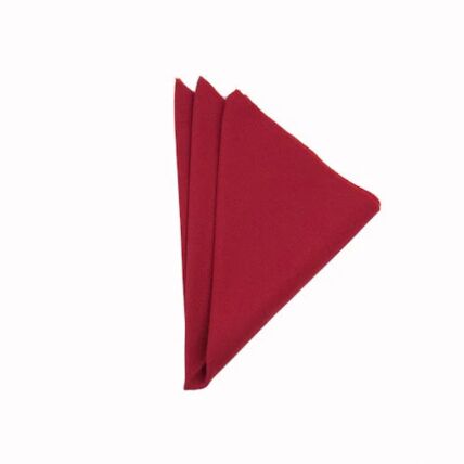 Polyester Red napkin rental