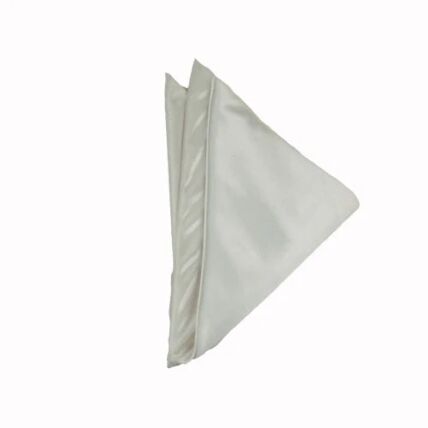 Bridal Satin Ivory napkin rental