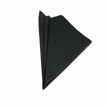 Crepe Back Satin Black napkin rental