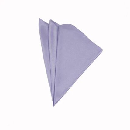 Crepe Back Satin Lilac napkin rental