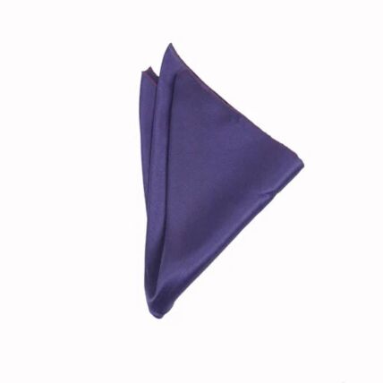 Crepe Back Satin Royal Purple napkin rental