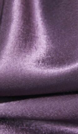 Crepe Back Satin Eggplant napkin rental