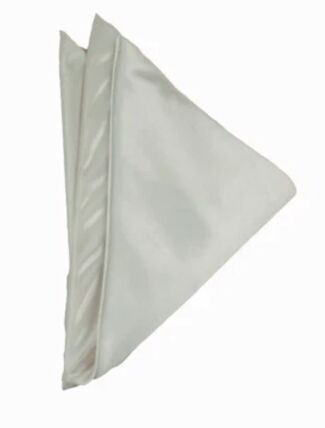 Lamour Satin Ivory napkin rental