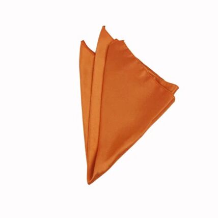 Crepe Back Satin Orange napkin rental