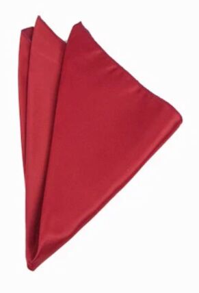 Lamour Satin Red (Double-Sided) napkin rental