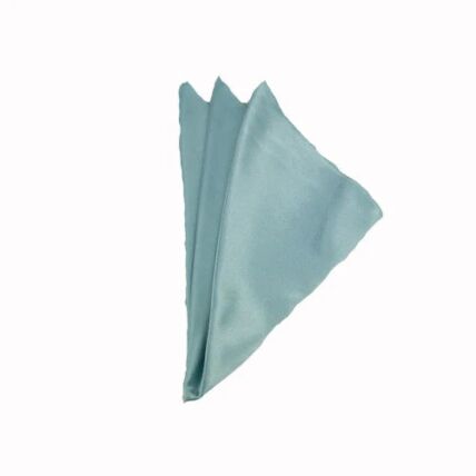 Crepe Back Satin Seafoam napkin rental