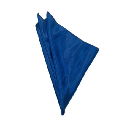 Crepe Back Satin Royal Blue napkin rental