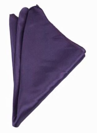 Satin Plum napkin rental