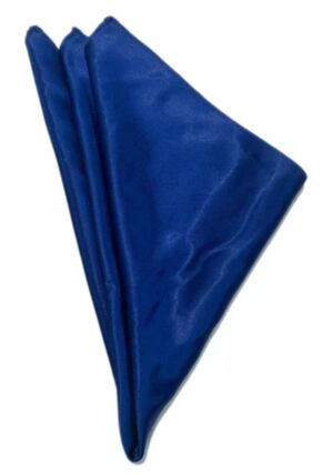 Satin Electric Blue napkin rental