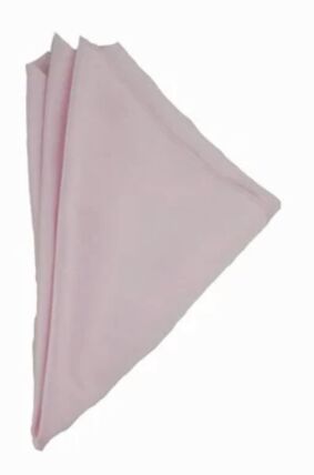 Crepe Back Satin Light Pink napkin rental
