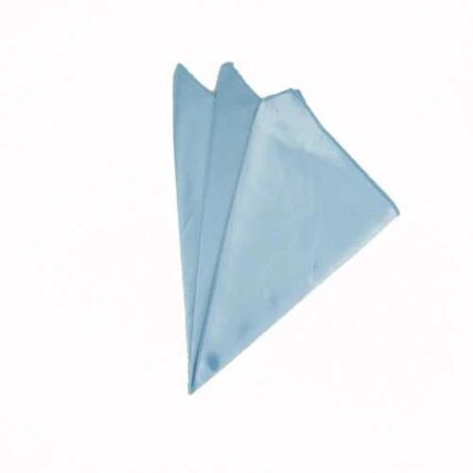 Crepe Back Satin Baby Blue napkin rental
