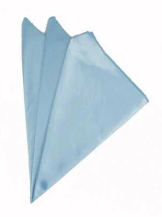 Crepe Back Satin Light Blue napkin rental