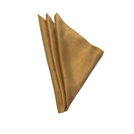 Crepe Back Satin New Gold napkin rental