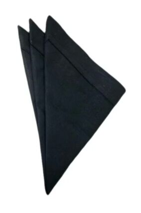 Hemstitch Black napkin rental
