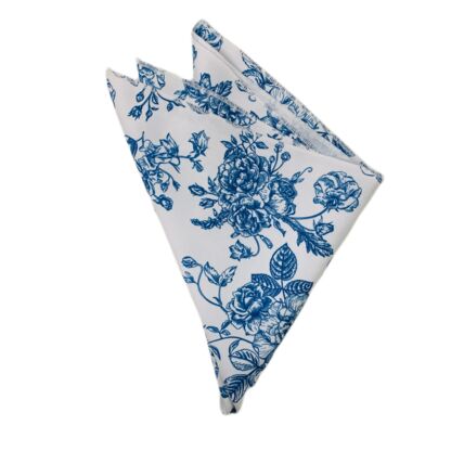 Toile Blue napkin rental