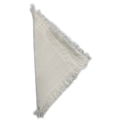 Alegria Fringe Ivory napkin rental