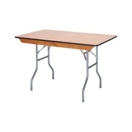Rectangle 4 Foot table rental