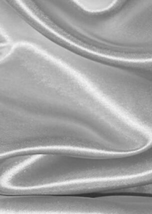 Crepe Back Satin Platinum table runner rental
