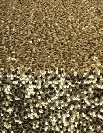Raindrop Gold table runner rental