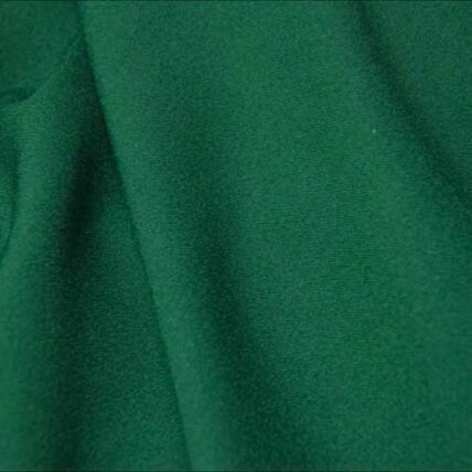 Polyester Hunter Green table runner rental