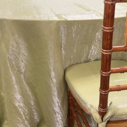 Galaxy Willow tablecloth linen rental