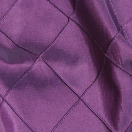 Pintuck Amethyst tablecloth linen rental