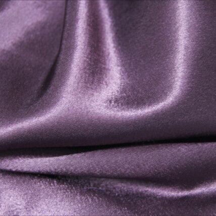 Crepe Back Satin Plum tablecloth linen rental