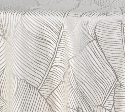 Palmeras Gray tablecloth linen rental