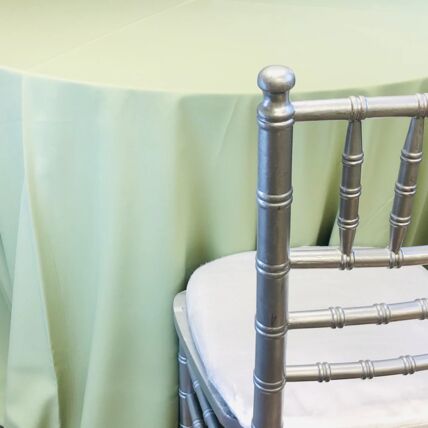 Polyester Apple tablecloth linen rental