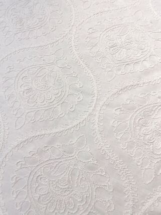 Lily White tablecloth linen rental