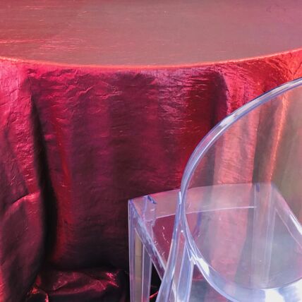 Galaxy Burgundy tablecloth linen rental