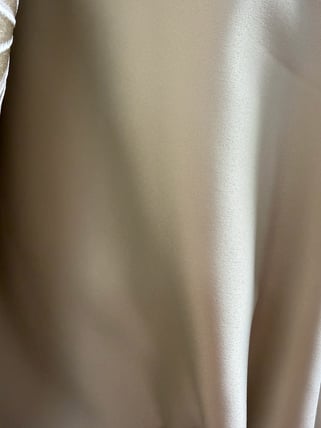 Lamour Satin Sand tablecloth linen rental