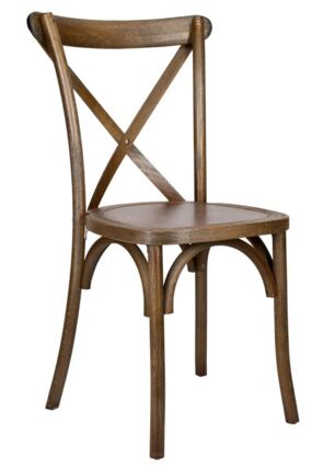 Crossback Chair Fruitwood chair rental