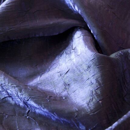 Galaxy Purple Black tablecloth linen rental