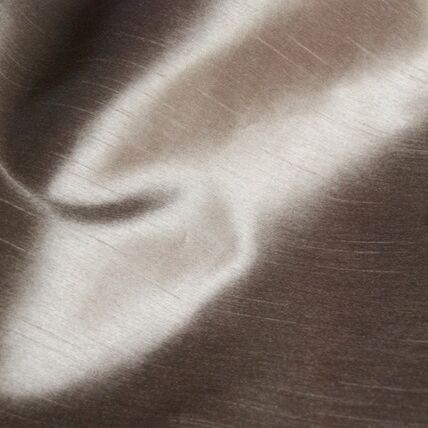 Dupioni Taupe Light tablecloth linen rental