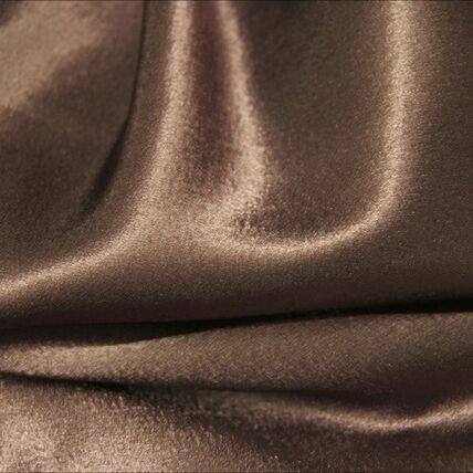 Crepe Back Satin Chocolate tablecloth linen rental