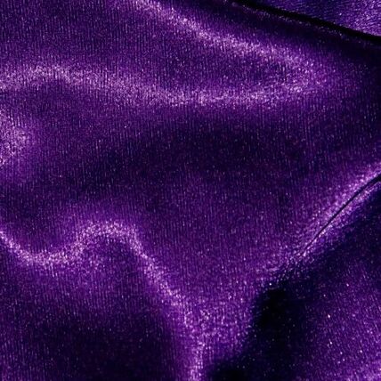 Lamour Satin Purple tablecloth linen rental