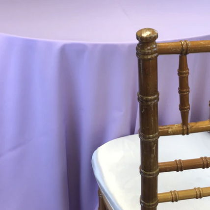 Polyester Lilac tablecloth linen rental