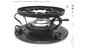 Image of a Cast Iron - Matte Black Stand