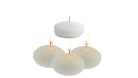 Image of a 3" Floating Candles - White